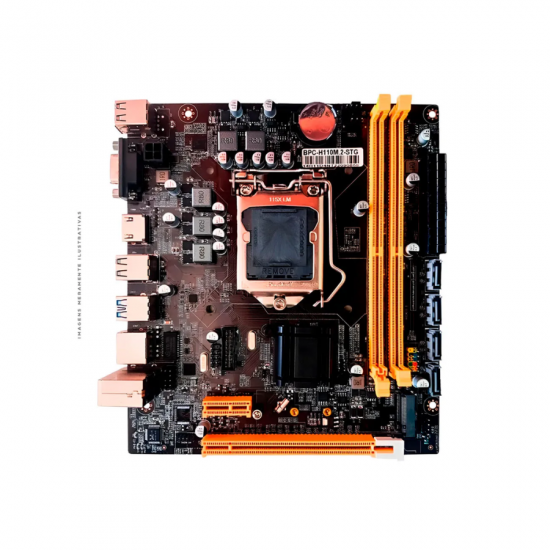 PLACA MAE BPC H110M.2-STG LGA 1151 DDR4/VGA/HDMI