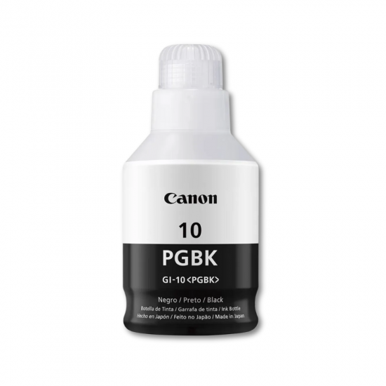 REFIL DE TINTA CANON GI 10 PRETA PIXMA 1LN