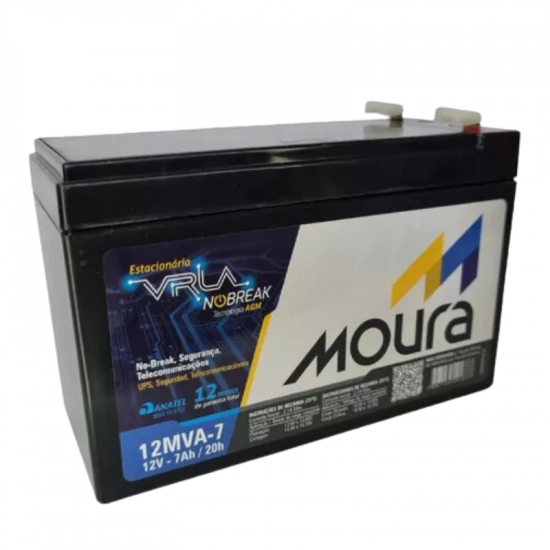 BATERIA MOURA 12MVA-7 12V 7Ah/20h (037974)