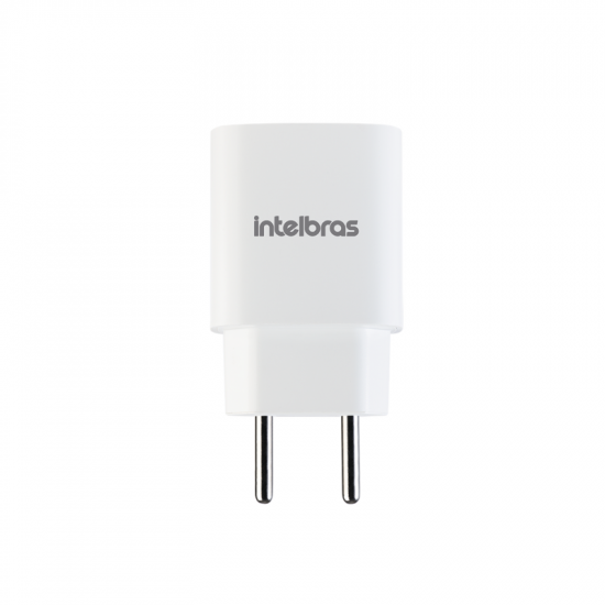 FONTE USB-A PARA CELULAR INTELBRAS 4820022 EC1 FAST 12W 2.4A BRANCO