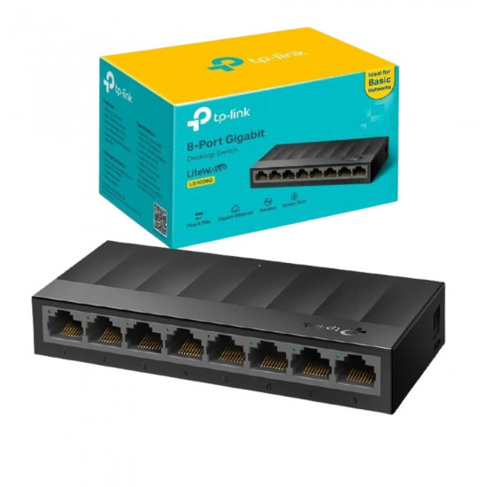 SWITCH 8P GIGA TP-LINK LITEWAVE LS1008G