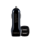 FONTE VEICULAR 2 USB-A PARA CELULAR INTELBRAS 4820038 ECV 2 FAST 12W 2.4A PRETO