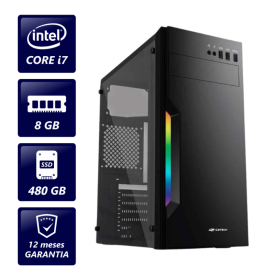 CPU INTEL CORE I7 6700 3.4GHz 8GB 480GB SSD