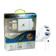 CARREGADOR PARA CELULAR LIGHTNING + USB-A 4.1A X-CELL XC-IPH-UR24 1M BRANCO