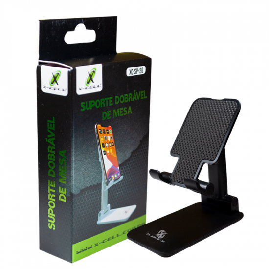 SUPORTE DE MESA DOBRAVEL PARA CELULAR XC-SP-20 X-CELL