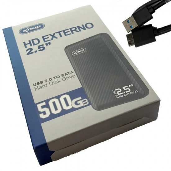 HD 500GB EXTERNO 3.0 KP-HD810 KNUP