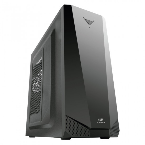 GABINETE GAMER C3TECH MT-G80BK PRETO SEM FONTE (301030470100)