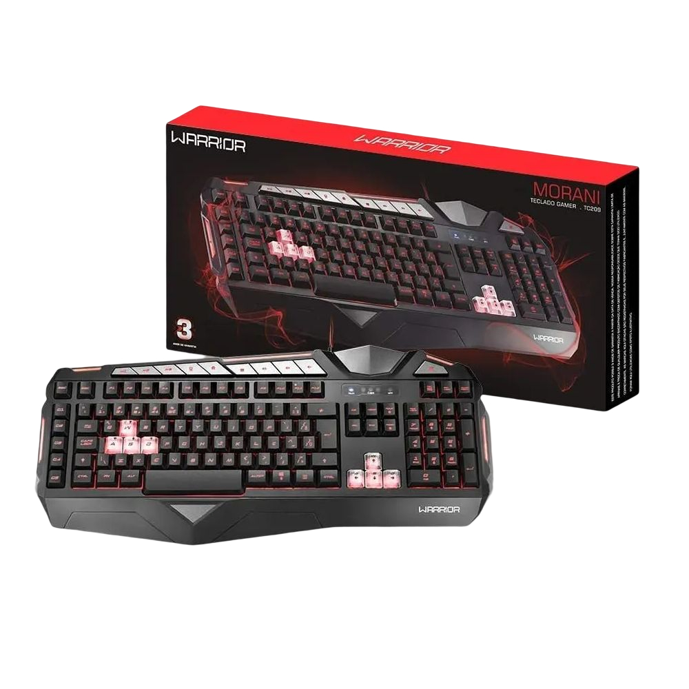 Kit Gamer wired (teclado/mouse) LED TC239 Multi CX 1 UN - Gamers