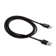 CABO PARA CELULAR USB-A/USB-C INTELBRAS PVC PRETO 4830075 EUAC 12PP 1,2M