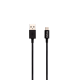 CABO PARA CELULAR USB-A/USB-C INTELBRAS PVC PRETO 4830075 EUAC 12PP 1,2M