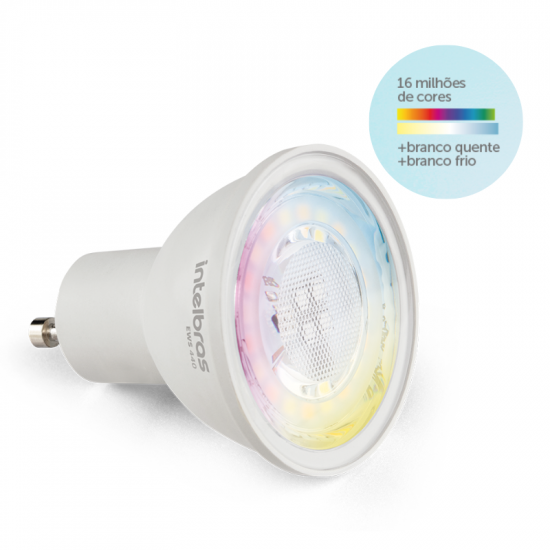 LAMPADA LED SPOT SMART WIFI  EWS 440 4,8W INTELBRAS 4639003