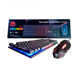 UKCOCO Teclado Celular Externo Pistoleiro Jogo Legal Teclado De Jogo  Teclado Mecânico LED Teclado LED Teclado De Uma Mão Teclado De Uma Mão  Teclado Ergonômico