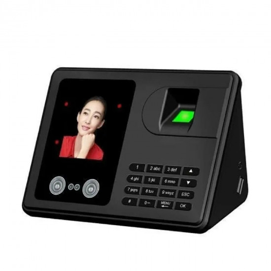 RELOGIO DE PONTO DIGITAL BIOMETRICO KNUP KP-RE1032 COM DISPLAY LCD TOUCH SCREEN