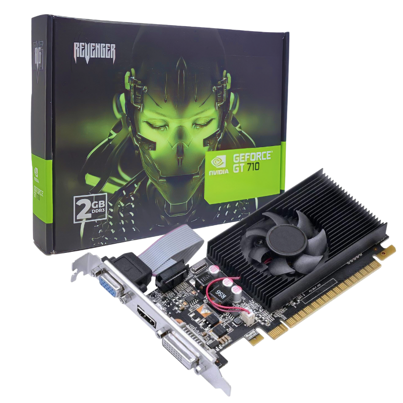 Placa De Vídeo Nvidia Revenger Geforce Gt 740 Hdmi Ddr5 2gb