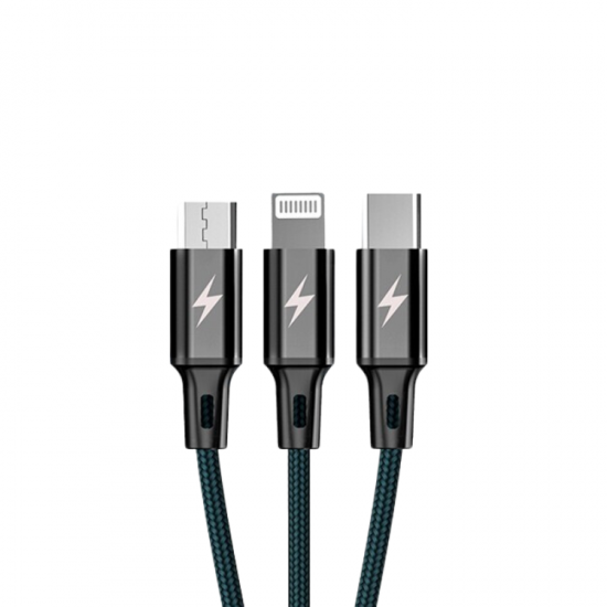 CABO DE DADOS 3EM1 USB/TYPEC/LIGHTNING OBERON OR-CO05