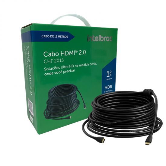 CABO HDMI 2.0 15M INTELBRAS 4140004 CHF 2015