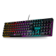 TECLADO GAMER MECANICO COM FIO KP-TE114 KNUP RGB C/ SWITCHES AZUIS