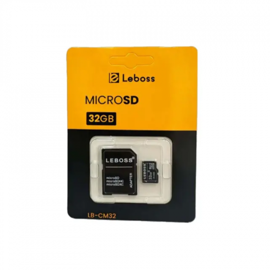 CARTAO DE MEMORIA 32GB LB-CM32 LEBOSS COM ADAPT.