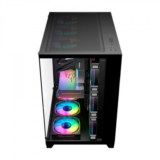 GABINETE GAMER K-MEX CG-02J1 PRETO