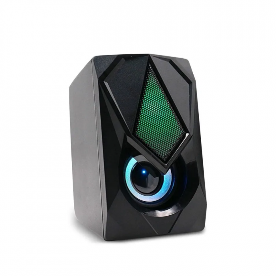 CAIXA DE SOM GAMER 12W USB RGB GS-100 SP951 MULTILASER