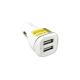 FONTE VEICULAR 2 USB CJ11 GOLD BRANCO