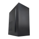 GABINETE OFFICE VALIANTY 255-10 PRETO COM FONTE 230W