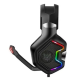 HEADSET GAMER COM FIO E LED RGB KP-489 P2 COM ADAPT. KNUP PARA PC/PS4/XBOX PRETO