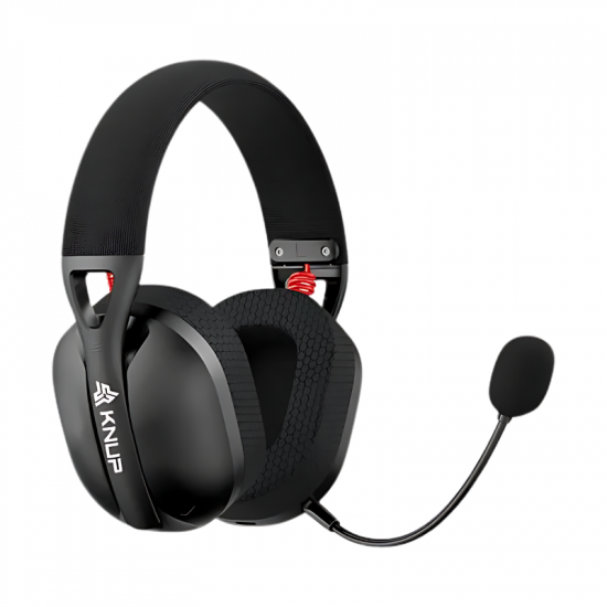 HEADSET GAMER SEM FIO USB/BLUETOOTH KP-627 KNUP PRETO