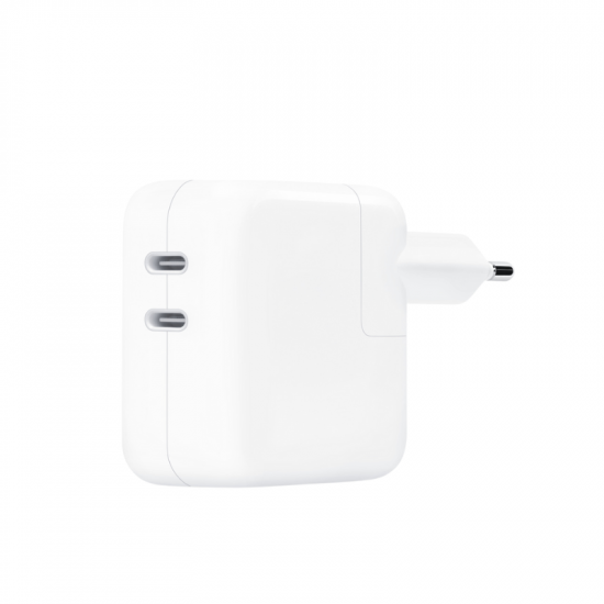 FONTE USB-C PARA CELULAR APPLE A2245 35W BRANCA