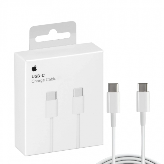 CABO PARA CELULAR USB-C/USB-C APPLE BRANCO A2249 1M