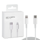 CABO PARA CELULAR USB-C/LIGHTNING APPLE PVC BRANCO A2795 1M