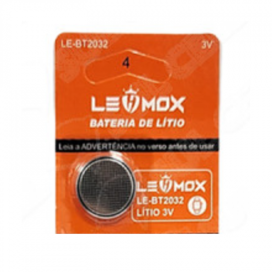 BATERIA LE2032 LEHMOX LE-BT2032 3V UNIDADE