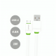 CABO PARA CELULAR USB-A/USB-C LE-2100-TC/LE-2010-OS 4.8A 1M LEHMOX BRANCO