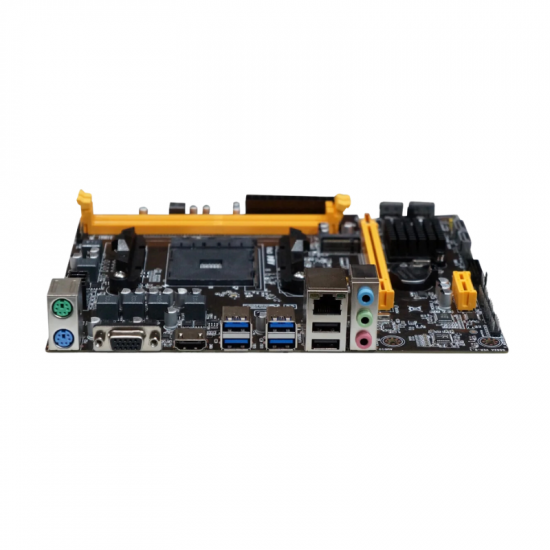 PLACA MAE REVENGER G-A520 DDR4 AM4 10/100/1000 64GB/VGA/HDMI/M.2 NVME/MICRO-ATX