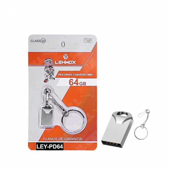 PENDRIVE NANO 64GB LEY-PD64 USB 2.0 LEHMOX