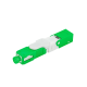 CONECTOR PARA FIBRA OPTICA 4710032 INTELBRAS VERDE CLICK CERAM SC/APC XFF 2CSI 10UN.