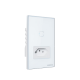 TOMADA SIMPLES COM 1 INTERRUPTOR SMART WIFI INTELBRAS 10A 4850066 ETS 2001 BRANCO