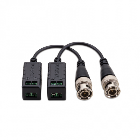 TRANSFORMADOR BALUN PASSIVO DE VIDEO VB 301 P 1 PAR INTELBRAS 4810018