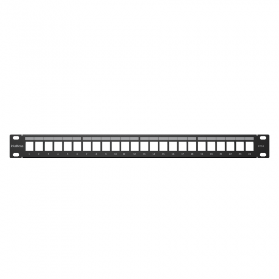 PATCH PANEL DESCARREGADO BLINDADO PPDB24 INTELBRAS 4770069