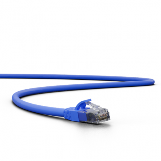 PATCH CORD U/UTP CAT6 IMPACT GIGA 4P AZUL 3M INTELBRAS 4830116