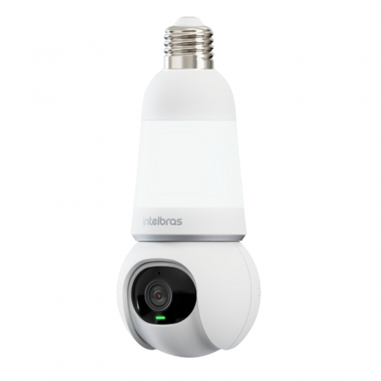 CAMERA LAMPADA INTERNA INTELIGENTE WIFI 3MP IM6 FULL COLOR INTELBRAS 4590014