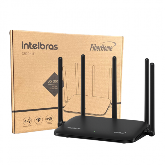 ROTEADOR WIFI 6 SR1041F INTELBRAS 4750220