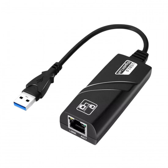CONVERSOR ADAPTADOR USB 3.0 REDE RJ45 10/100/1000 GIGA KNUP KP-AD106