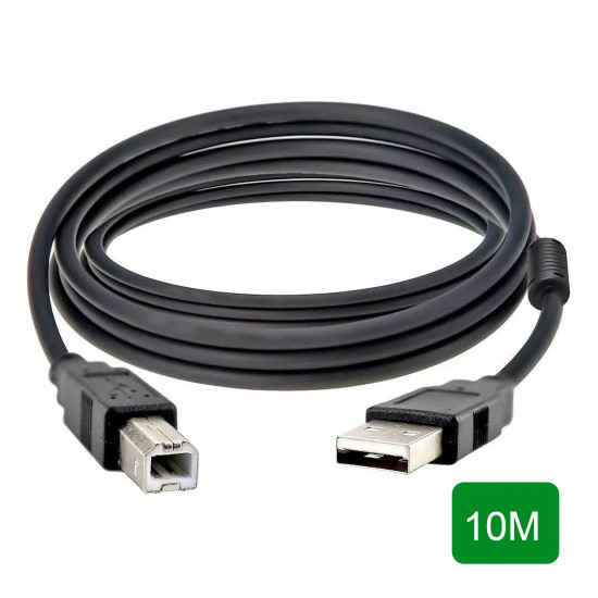 CABO USB PARA IMPRESSORAS 10M FEINIER - 2.0 AM+BM COD. 3207