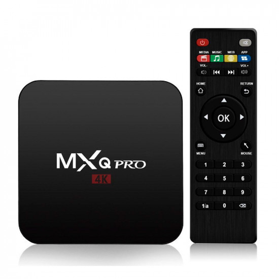SMART TV BOX MXQPRO 4K ANDROID 11.1 64GB + 512GB HDMI WIFI