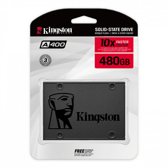 SSD 480GB KINGSTON SATA-SA400S37